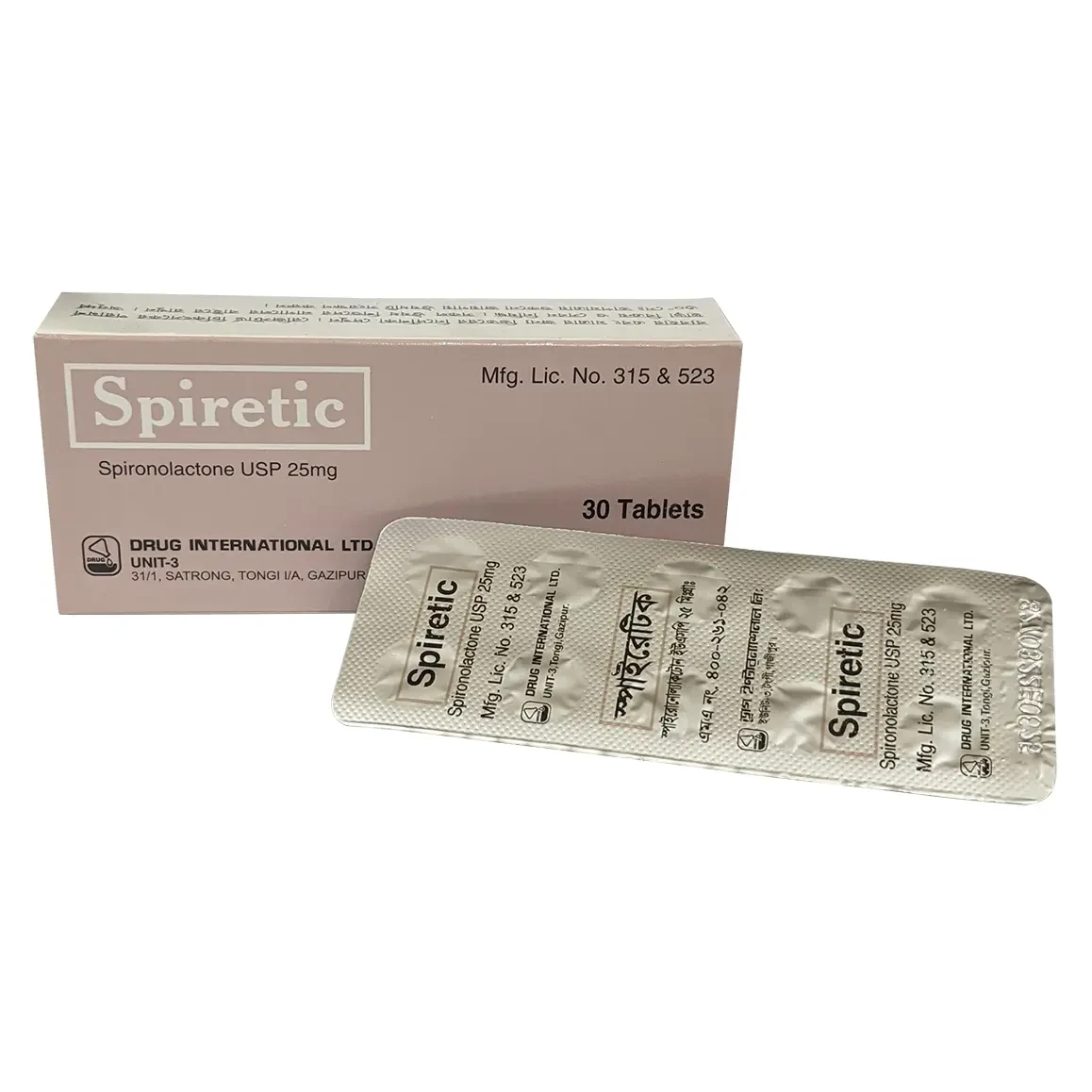 Spiretic 25 tab - https://upokar24.com