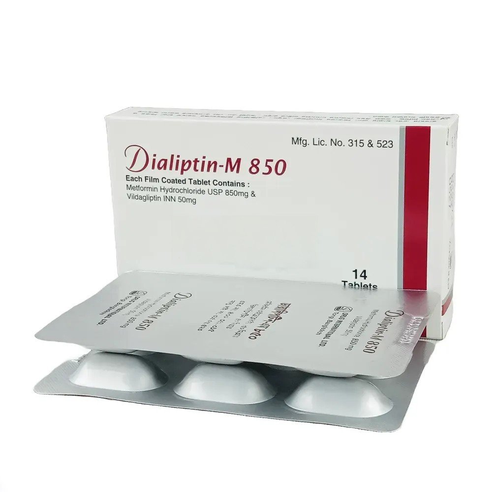 Dialiptin M 850mg tab - https://upokar24.com