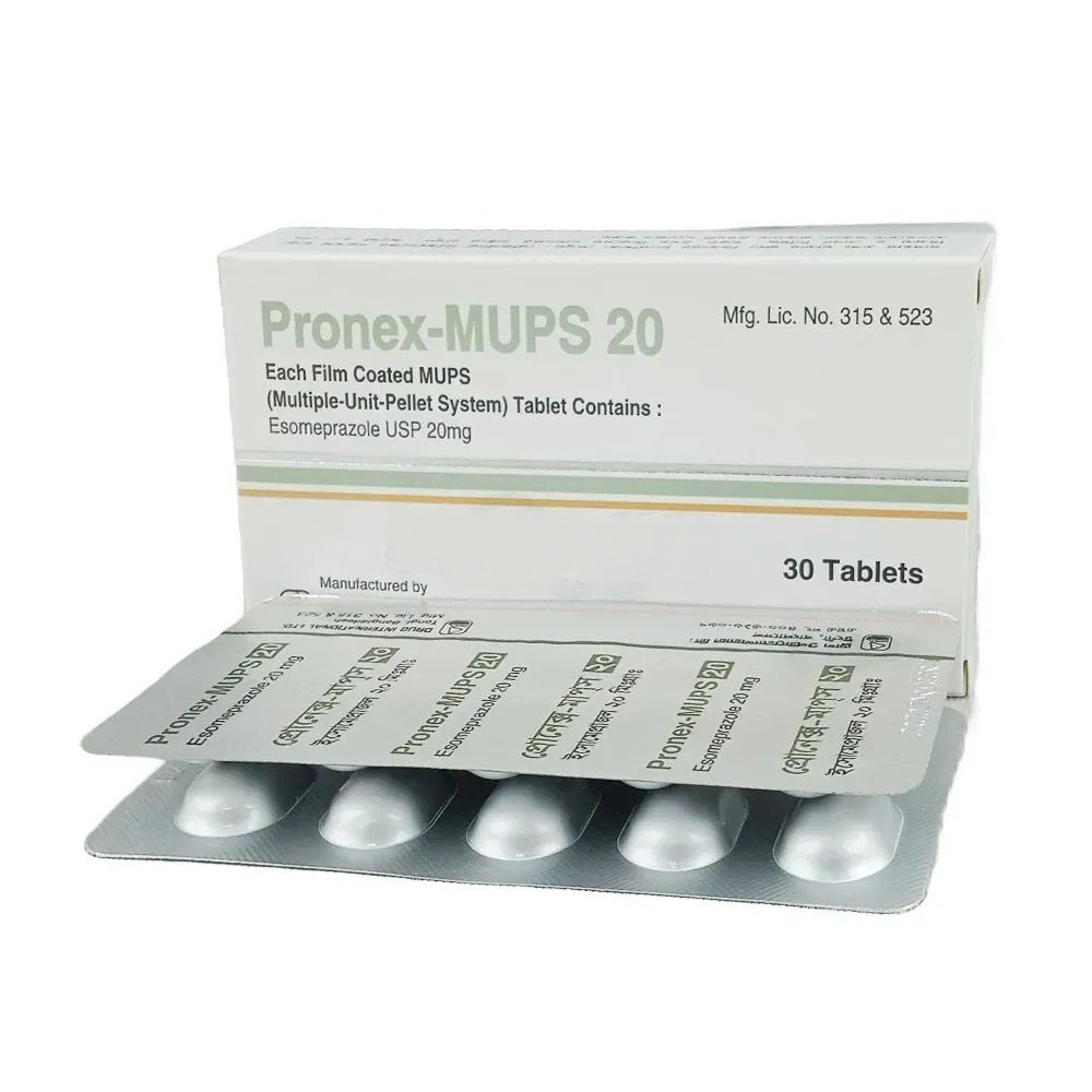 Pronex MUps 20mg  tab - https://upokar24.com