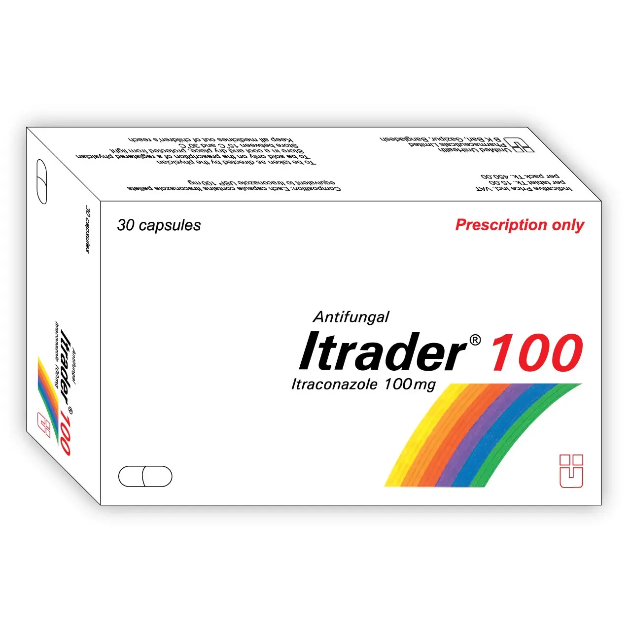 Itrader 100mg Capsule - https://upokar24.com