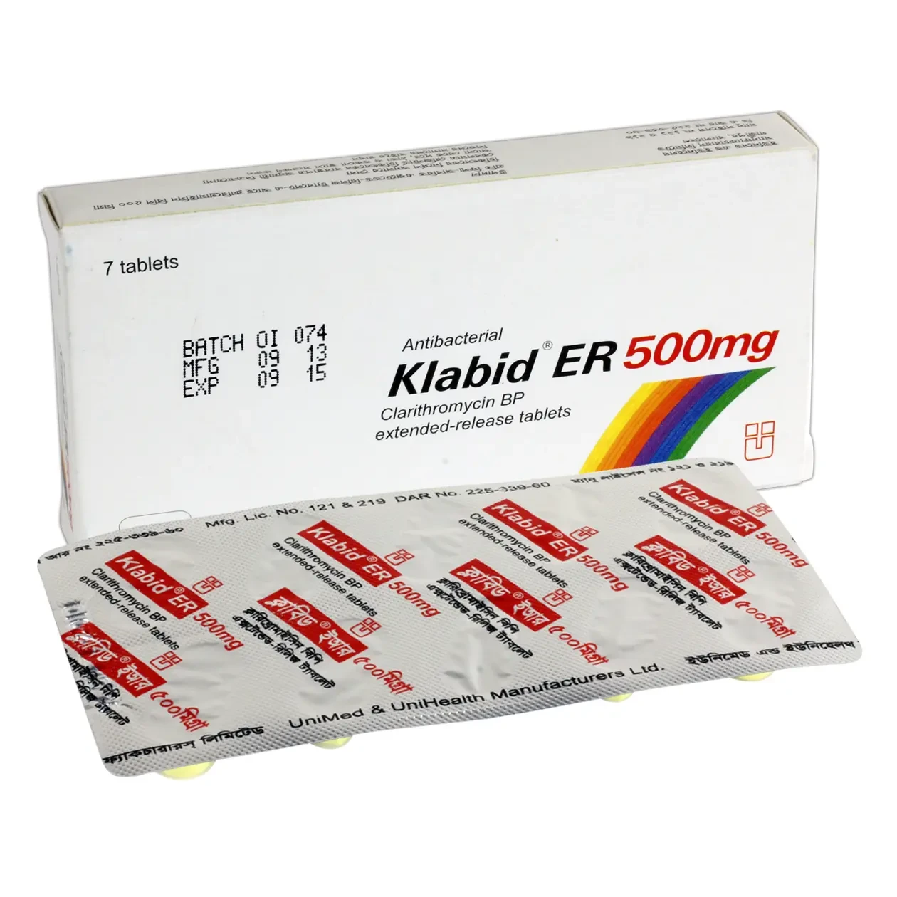 Klabid ER 500 TAB - https://upokar24.com