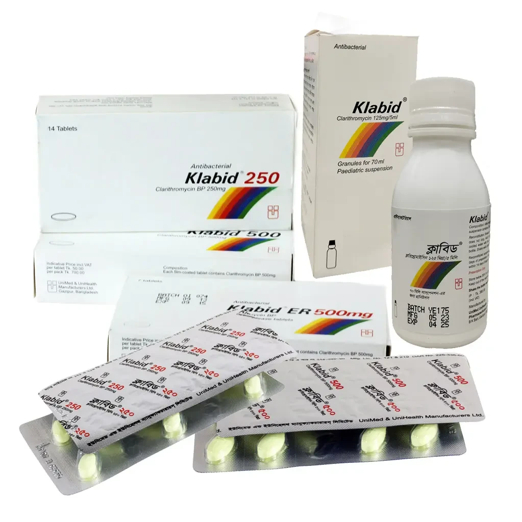 Klabid 500 TAB - https://upokar24.com