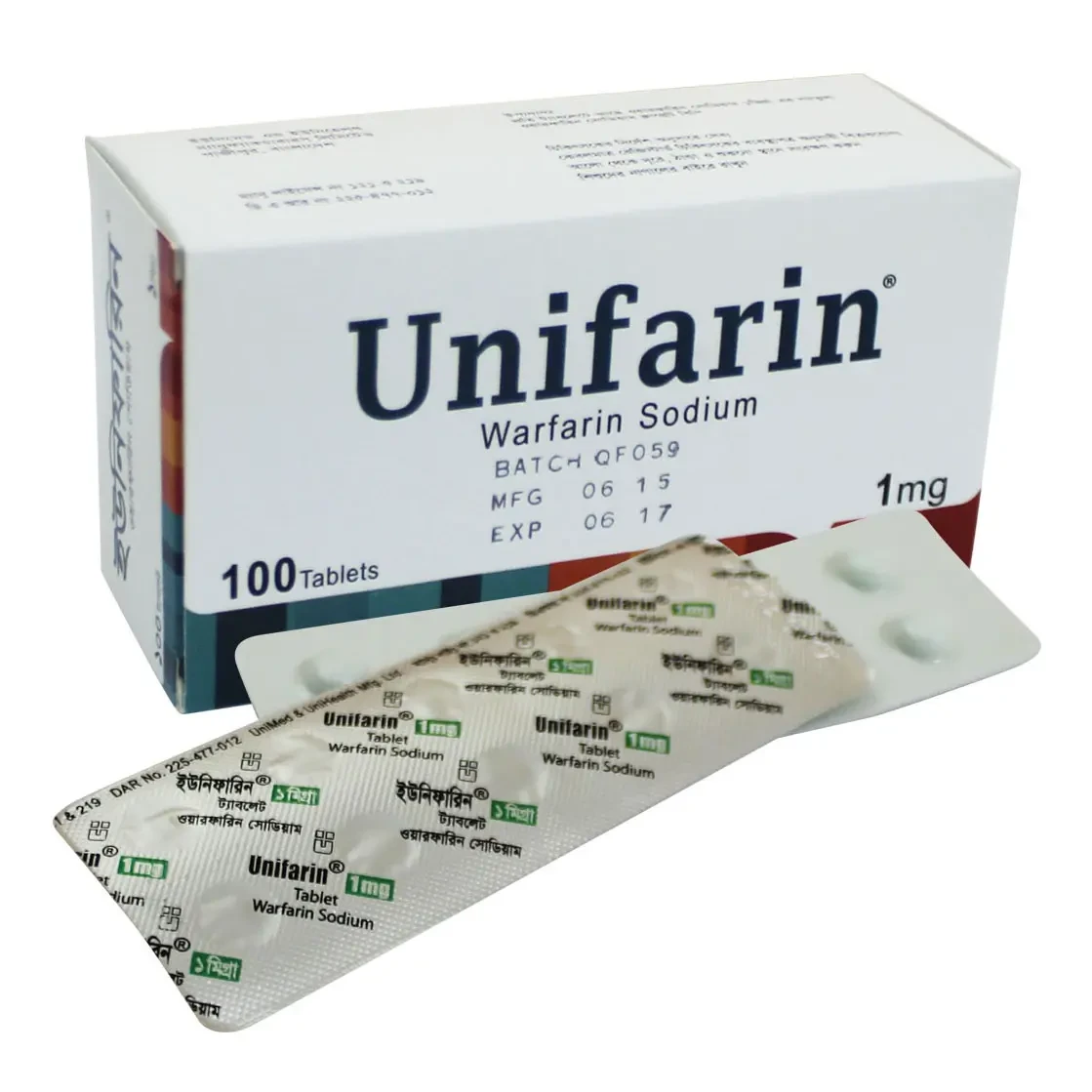 Unifarin 1mg TAB - https://upokar24.com