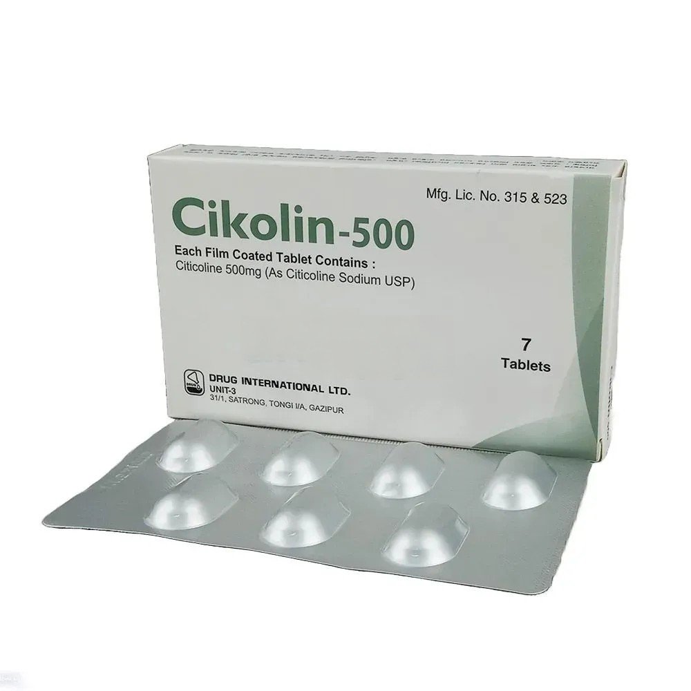 Cikolin 500mg tab - https://upokar24.com