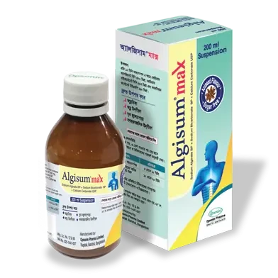 Algisum Max 200ml suspension - https://upokar24.com