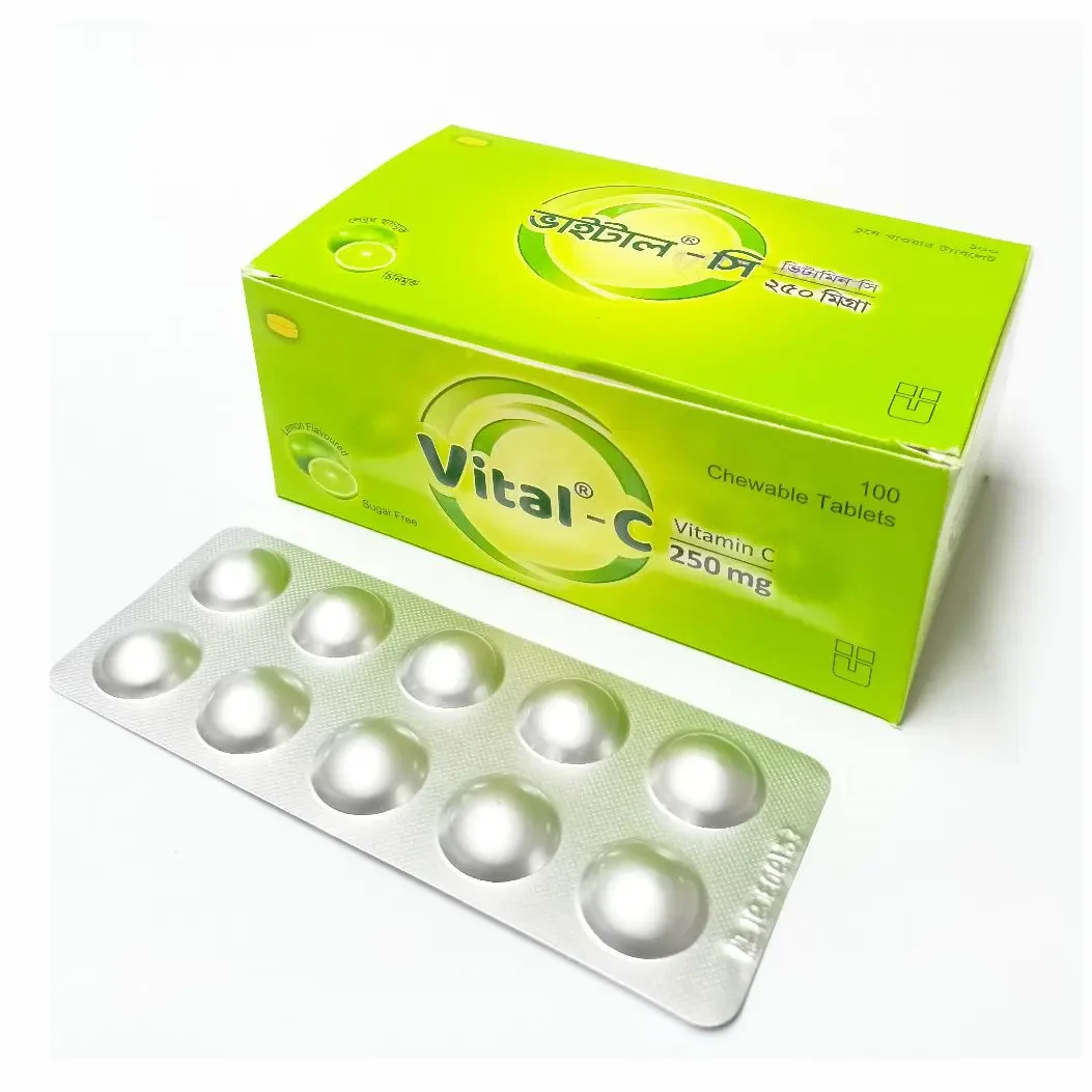 Vital-c 250mg chewable TAB - https://upokar24.com