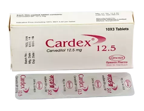Cardex 12.5mg tab - https://upokar24.com