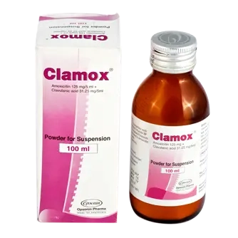 Clamox 100ml powder for susp - https://upokar24.com