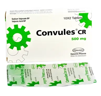 Convules Cr 500mg tab - https://upokar24.com