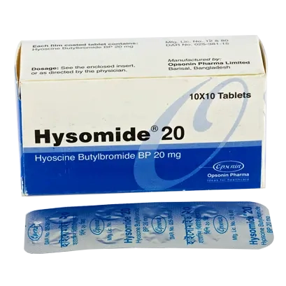 Hysomide 20mg TAB - https://upokar24.com