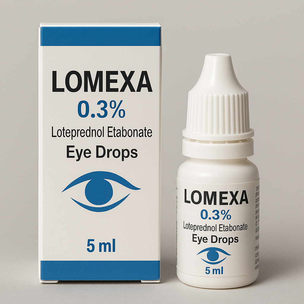 Lomexa 0.3% 5ml eye drops - https://upokar24.com