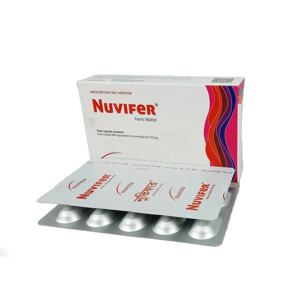 Nuvifer Cap 30mg - https://upokar24.com