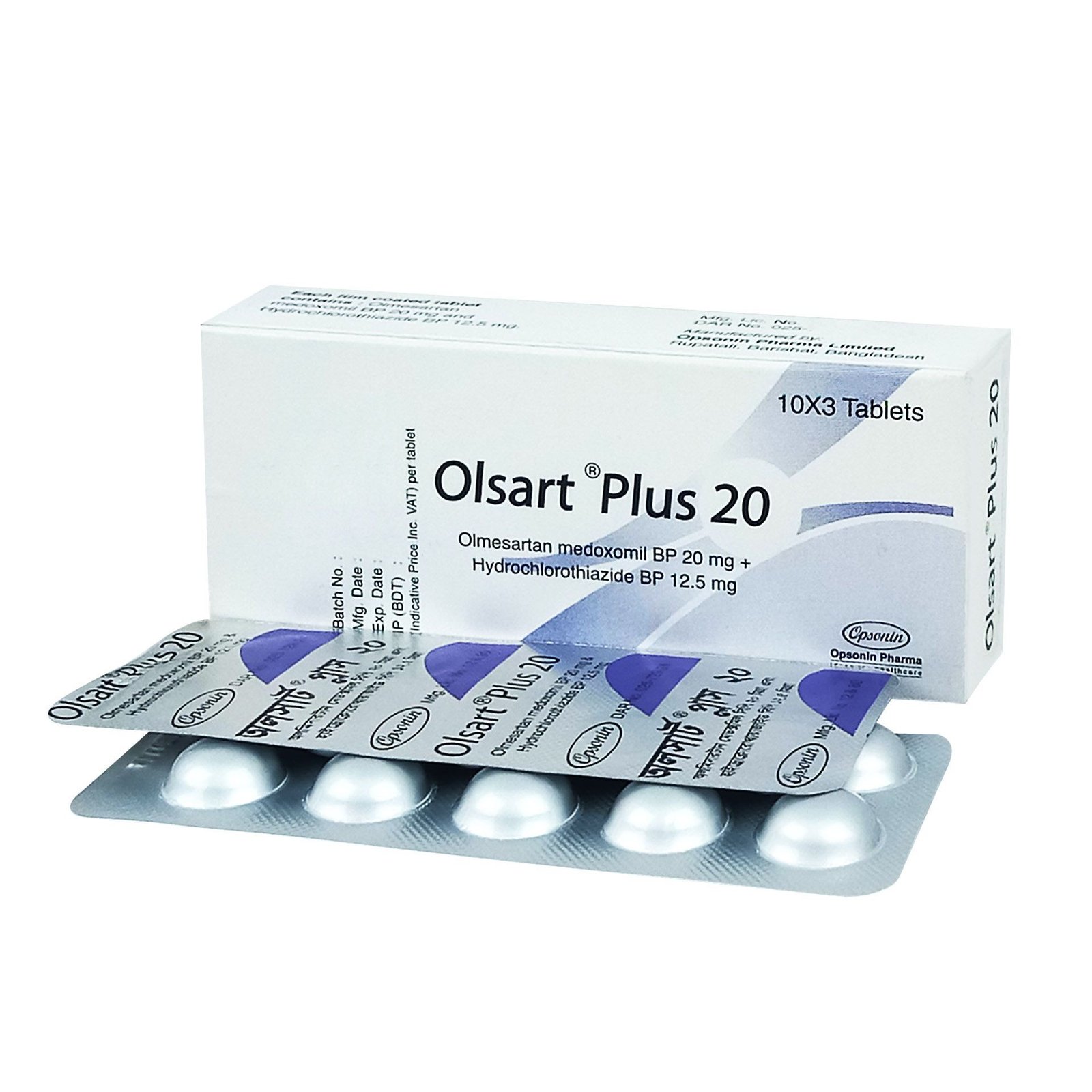 Olsart Plus 20mg TAB - https://upokar24.com