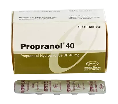 Propranol 40mg tab - https://upokar24.com