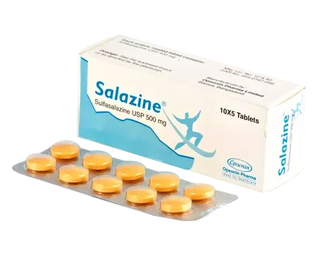 Salazine 500mg tab - https://upokar24.com