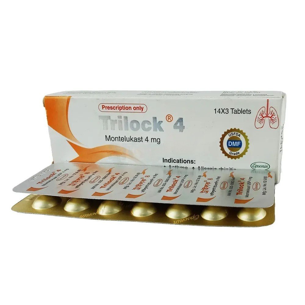 Trilock 4mg tab - https://upokar24.com