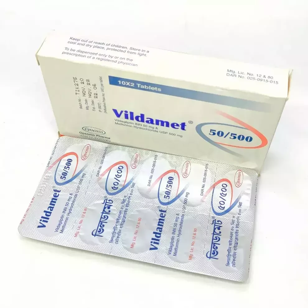 Vidamet 50/500mg tab - https://upokar24.com