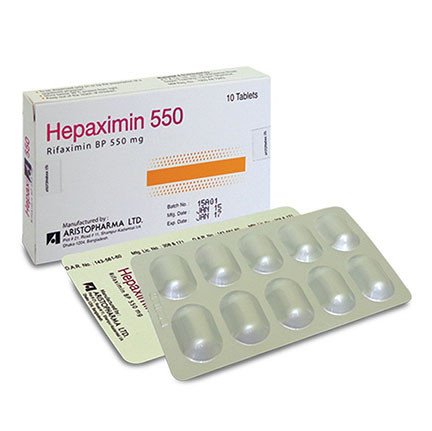 Hepaximin 550mg tab - https://upokar24.com