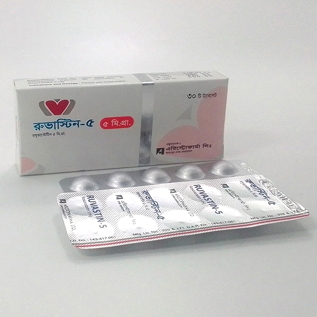 Ruvastin-5 TAB - https://upokar24.com