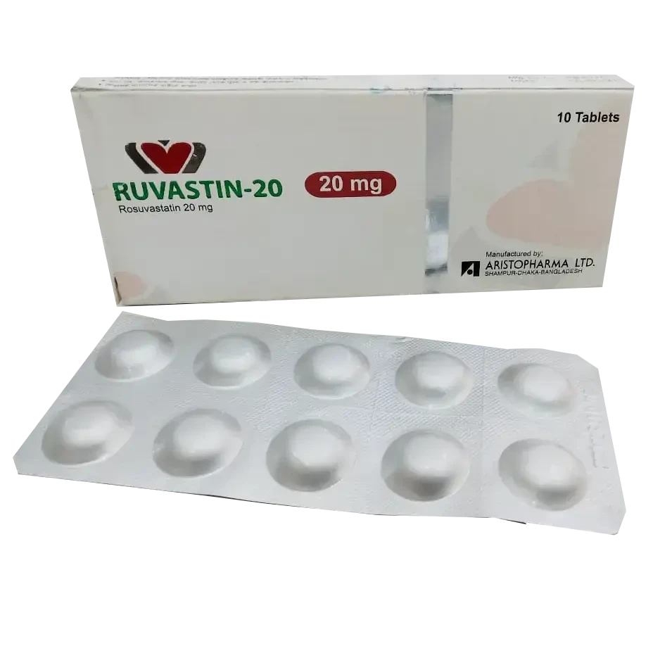 Ruvastin-20 TAB - https://upokar24.com