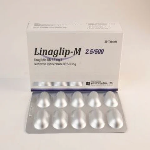 Linaglif-M 2.5/500 TAB - https://upokar24.com