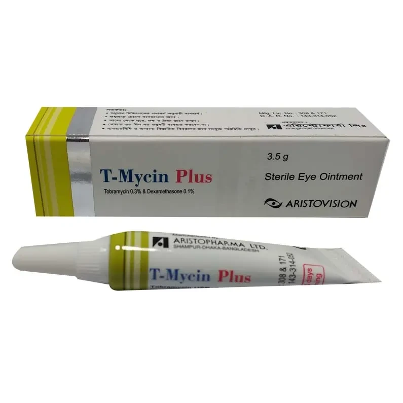 T-mycin plus eye oinment - https://upokar24.com