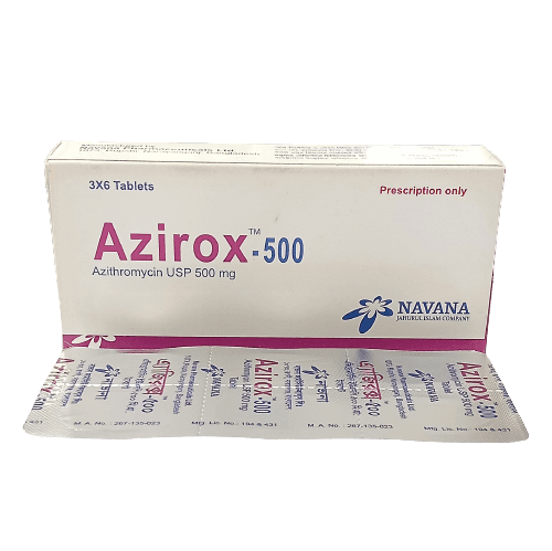 Azirox-500 TAB - https://upokar24.com