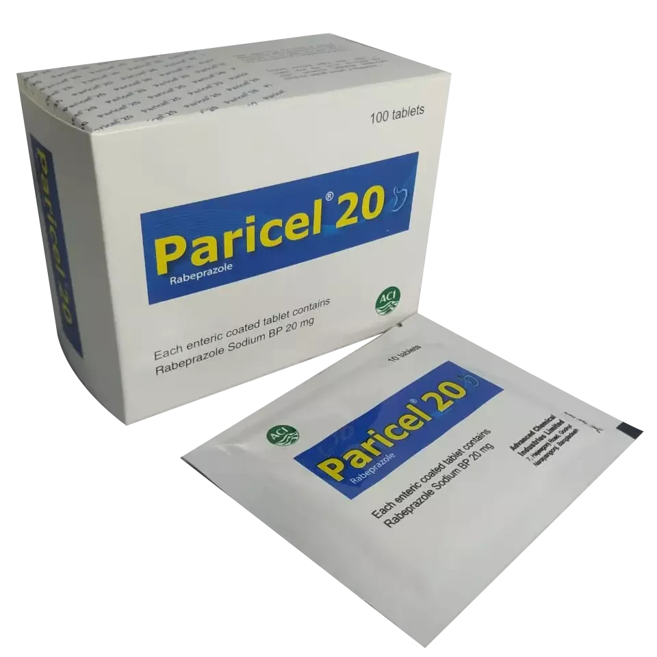 Paricel 20mg tab - https://upokar24.com