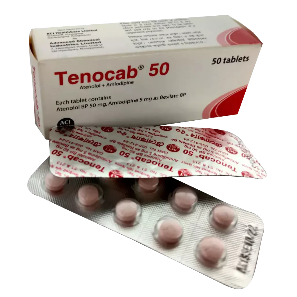 Tenocab 50mg tab - https://upokar24.com