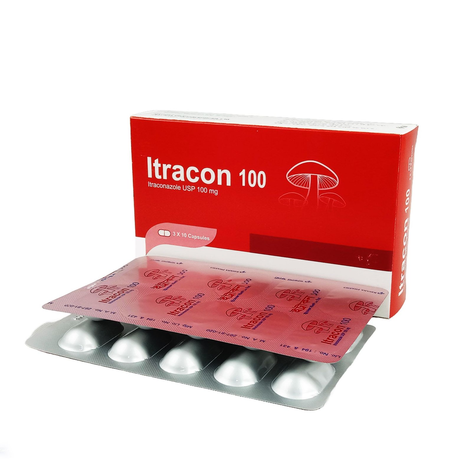 Itracon 100 Mg capsule - https://upokar24.com