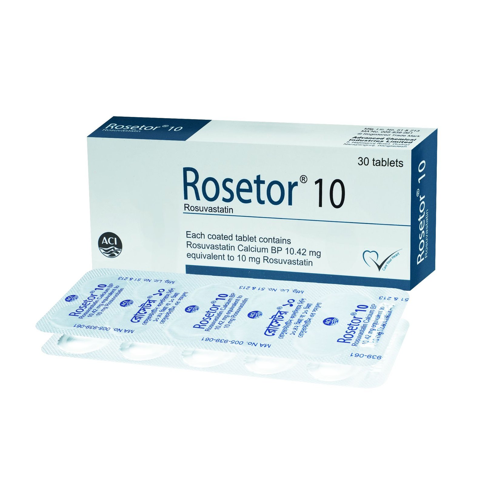 Rosetor 10mg tab - https://upokar24.com