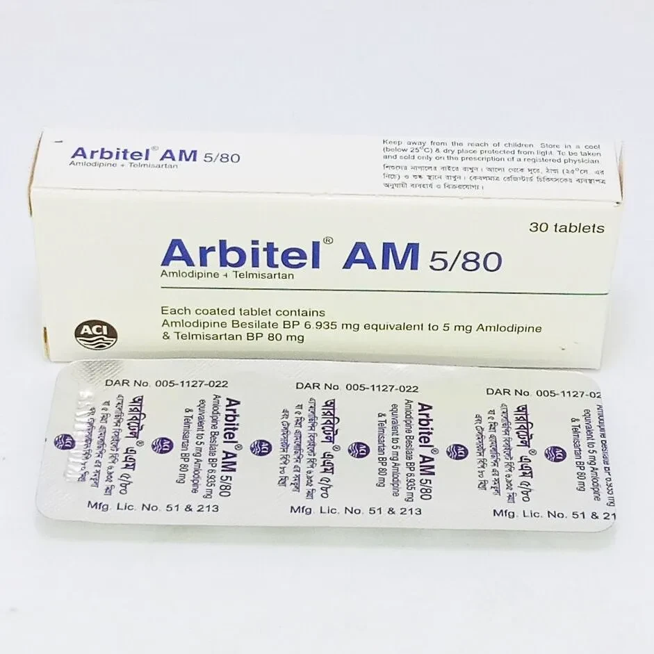 Arbitel Am 5/80mg tab - https://upokar24.com