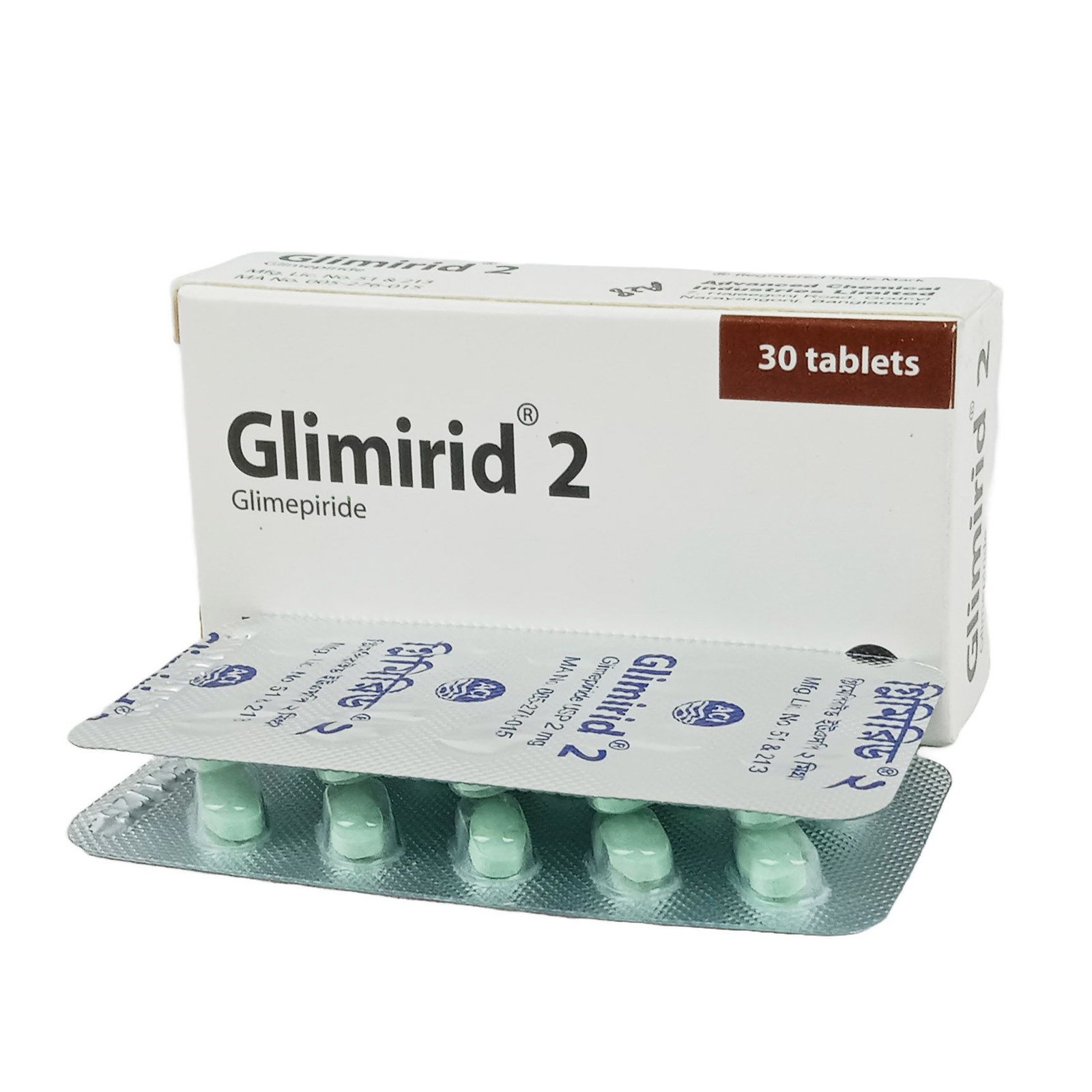 Glimirid 2mg tab - https://upokar24.com