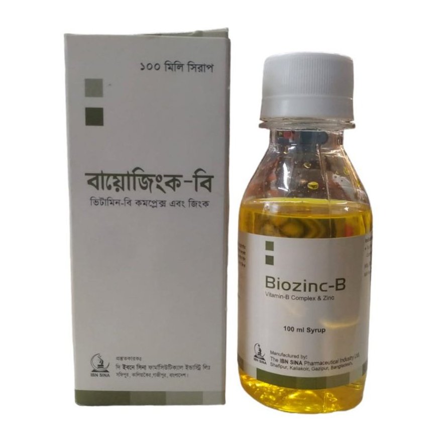 Biozinc b syrup - https://upokar24.com