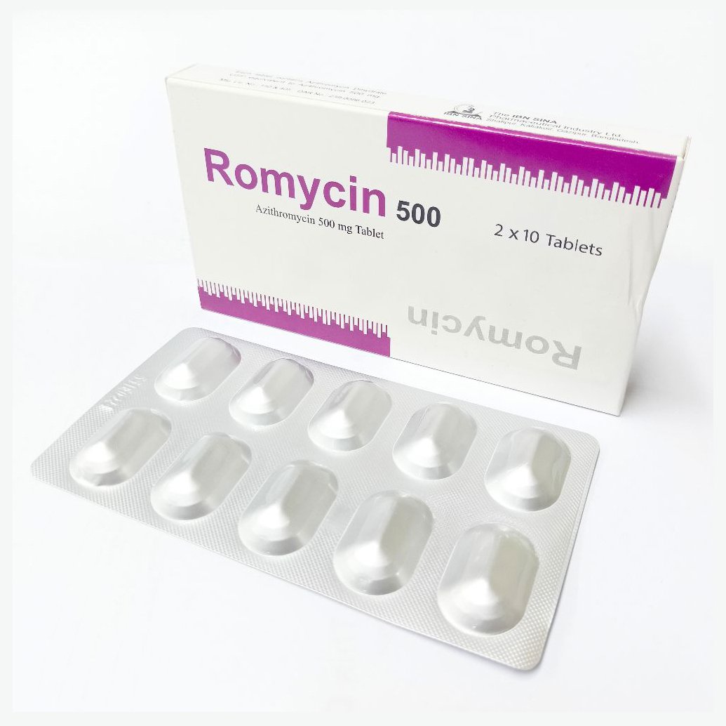 Romycin 500mg tab - https://upokar24.com