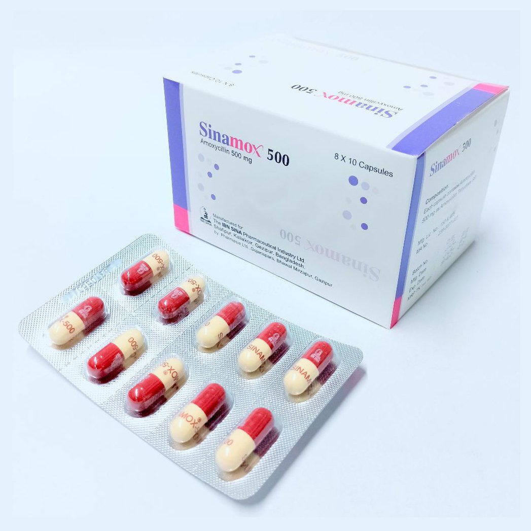 Sinamox 500mg cap - https://upokar24.com