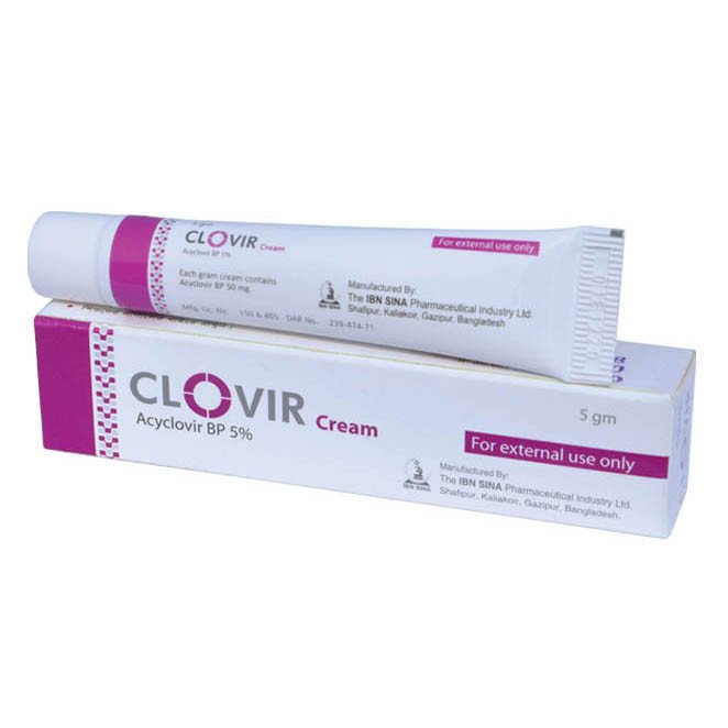 Clovir 5gm cream - https://upokar24.com