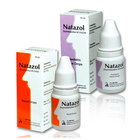 Natazol Nasal Drops 0.05% - https://upokar24.com