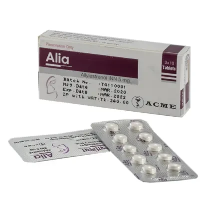 Alia 5mg tab - https://upokar24.com