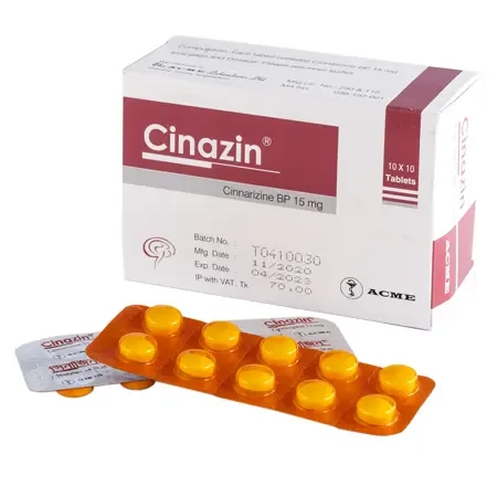 Cinazin 15mg tab - https://upokar24.com