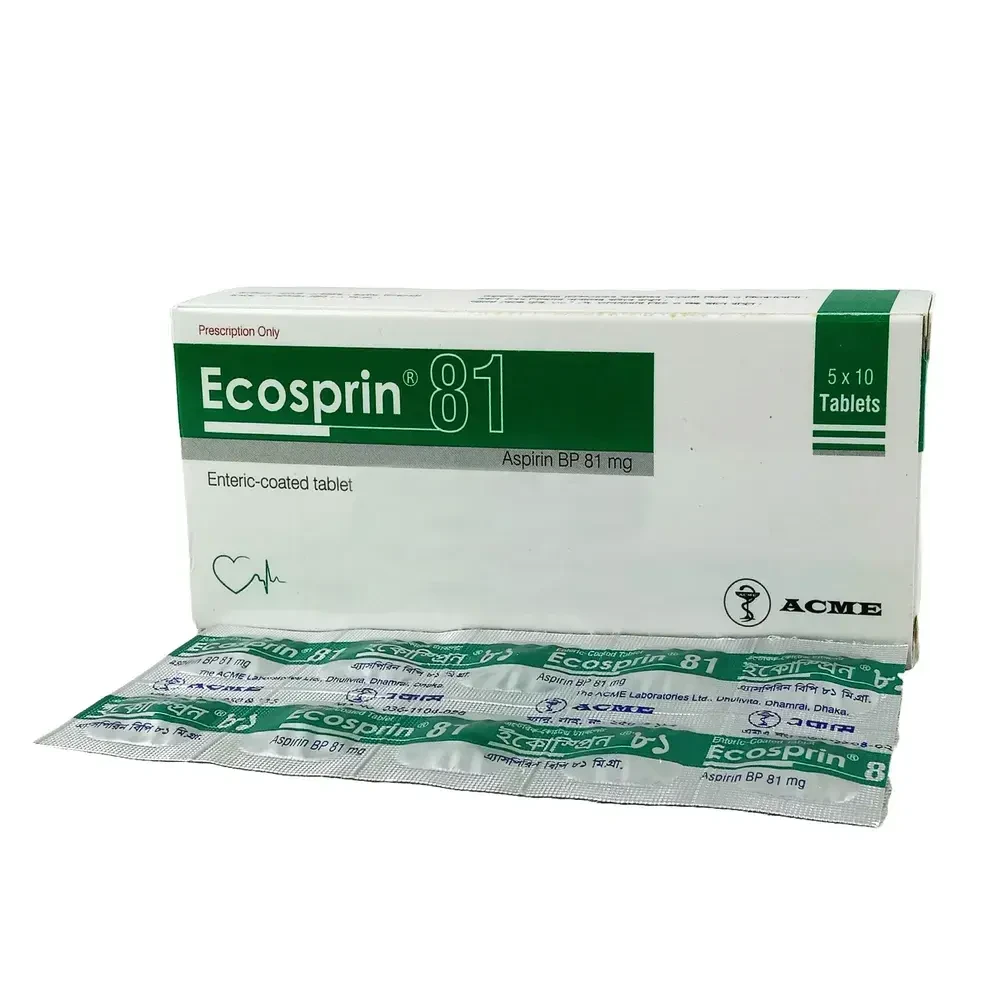 Ecosprin 81mg - https://upokar24.com