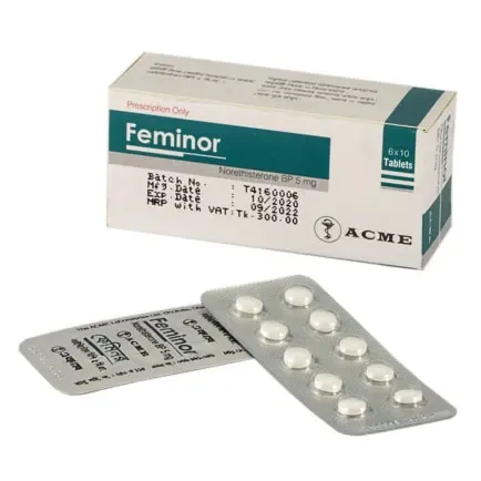 Feminor 5mg tab - https://upokar24.com