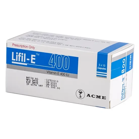 Lifil E 400mg tab - https://upokar24.com