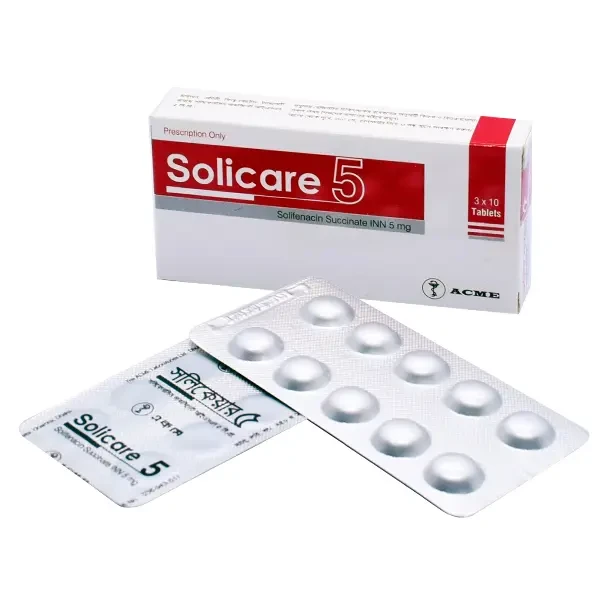 Solicare 5mg tab - https://upokar24.com