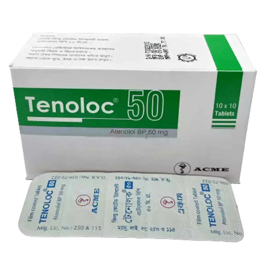 Tenoloc 50mg tab - https://upokar24.com