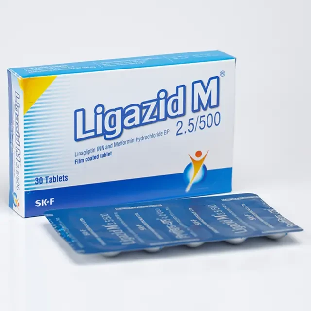 Ligazid M 2.5/500mg tab - https://upokar24.com