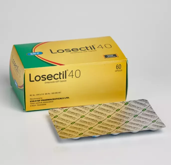 Losectil 40mg cap - https://upokar24.com