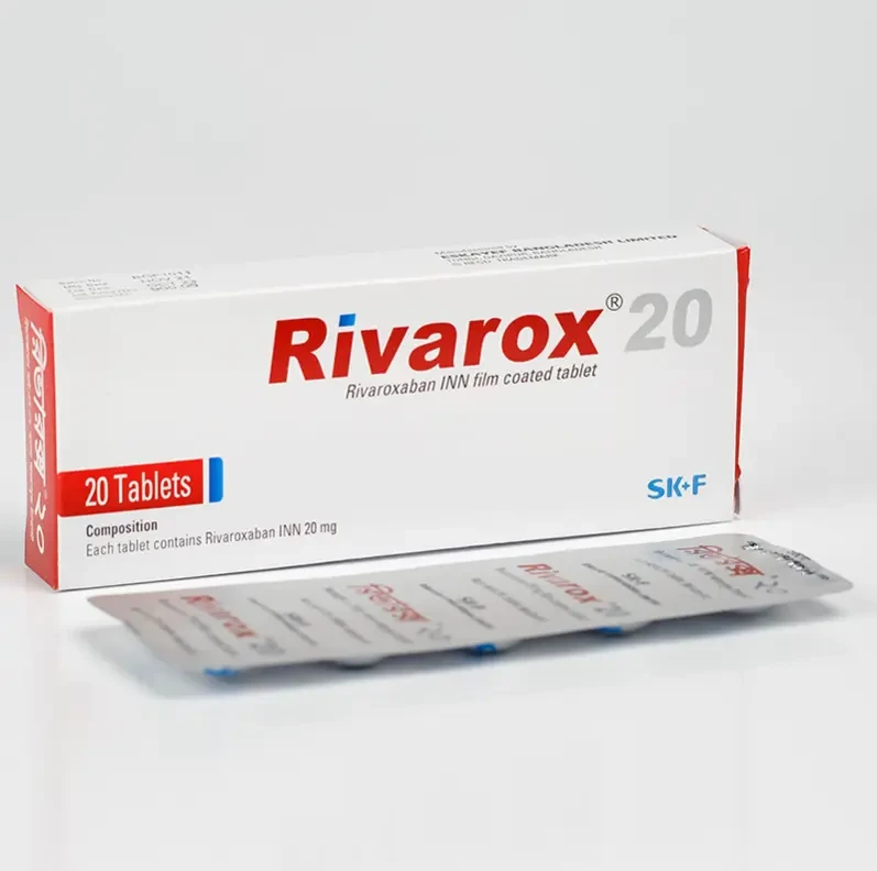 Rivarox 20mg tab - https://upokar24.com