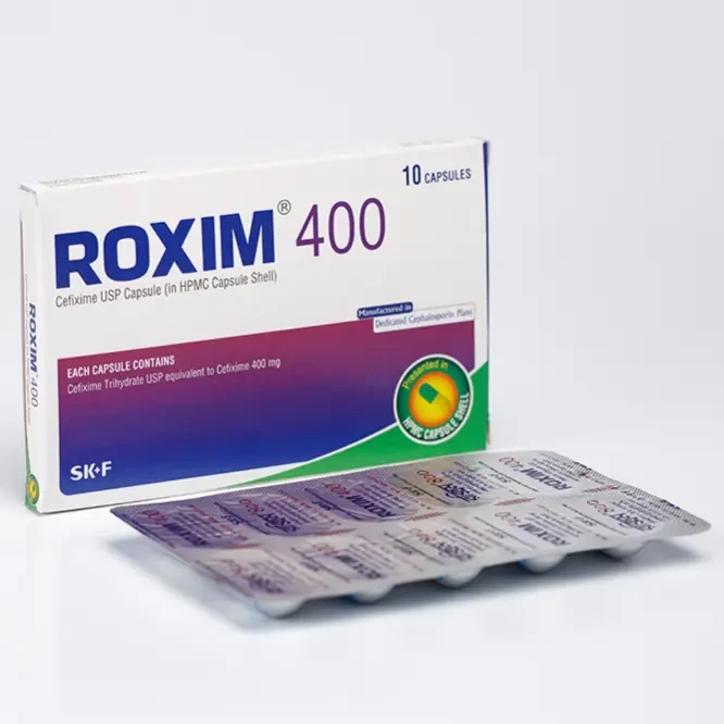 Roxim 400mg cap - https://upokar24.com