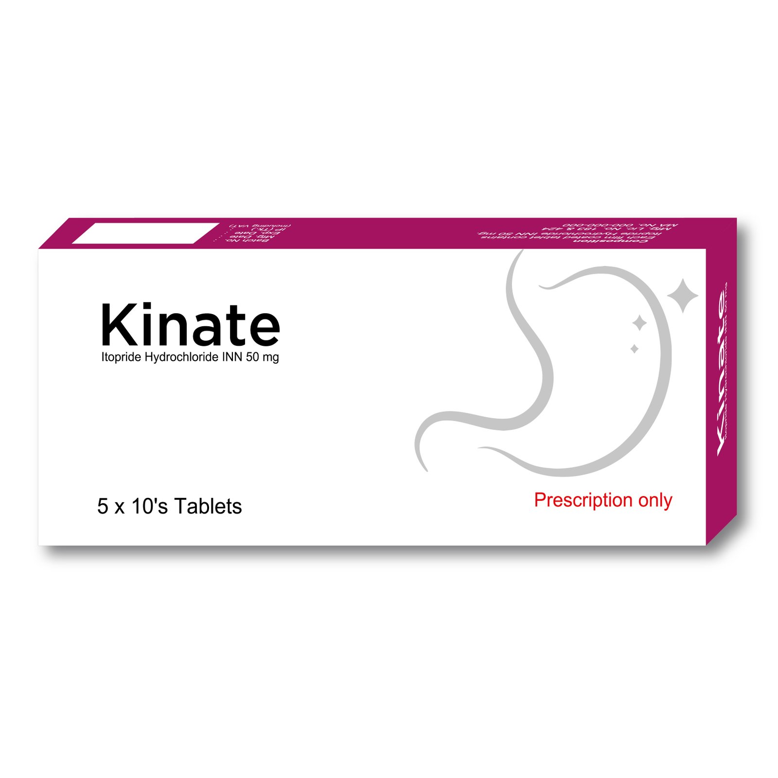 Kinate 50mg tab - https://upokar24.com